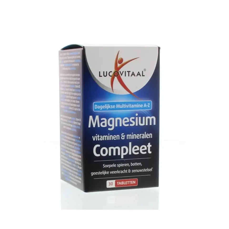 Lucovitaal Magnesium vitaminen mineralen compleet 30 tabletten
