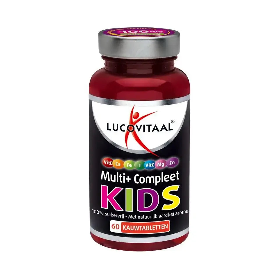 Lucovitaal Multi+ compleet kids 60 kauwtabletten