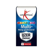 Lucovitaal Multi ijzer energie hoog gecod 60 tabletten