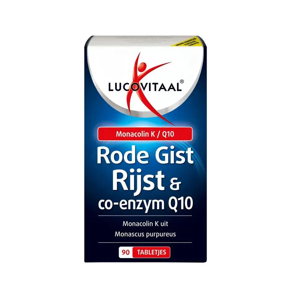 Lucovitaal Rode gist rijst + co enzym Q10 90 tabletten