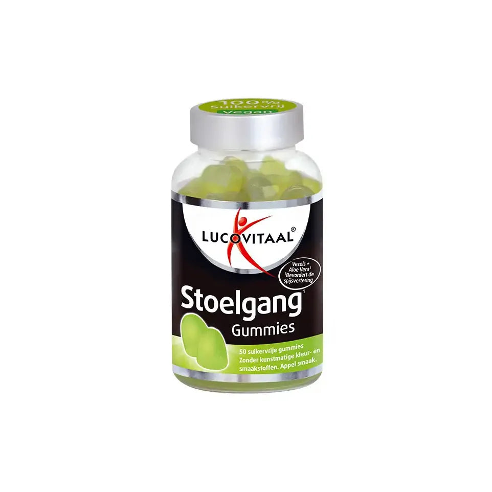 Lucovitaal Stoelgang 50 gummies