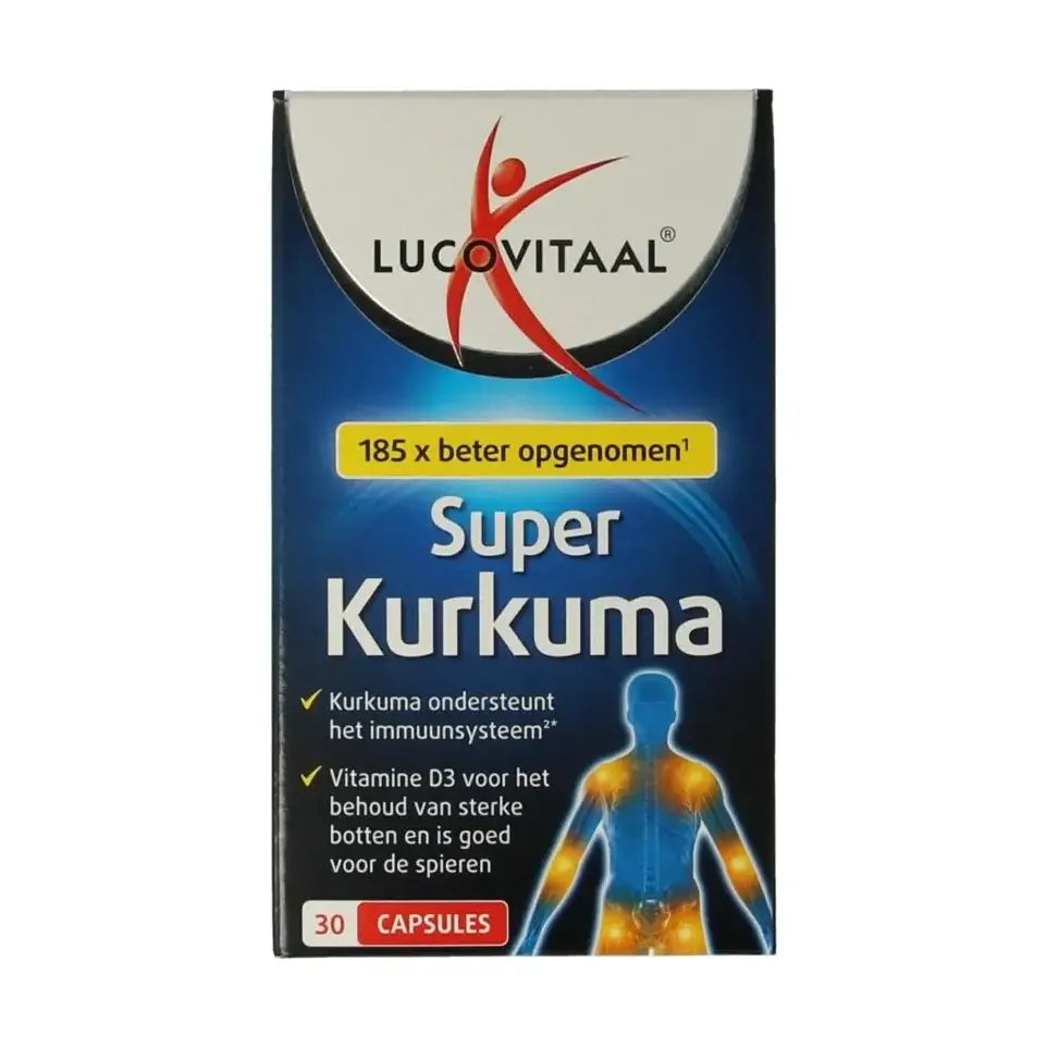 Lucovitaal Super curcumine X-tra krachtig 30 capsules