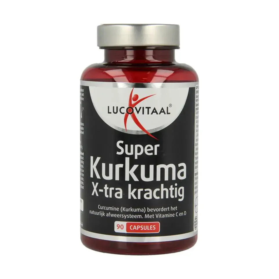 Lucovitaal Kurkuma super x-tra krachtig 90 capsules