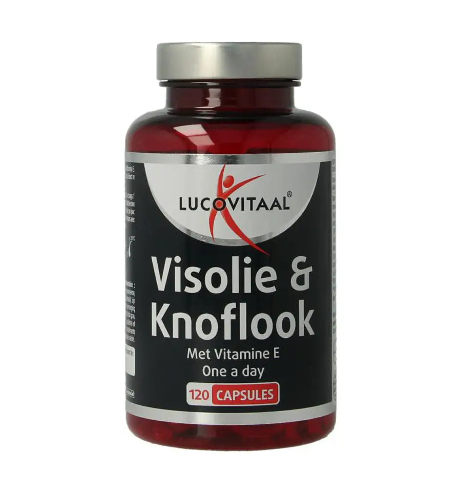 Lucovitaal Visolie & knoflook 120 capsules