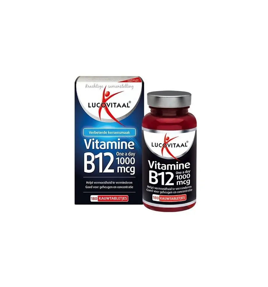 Lucovitaal Vitamine B12 1000 mcg 180 kauwtabletten
