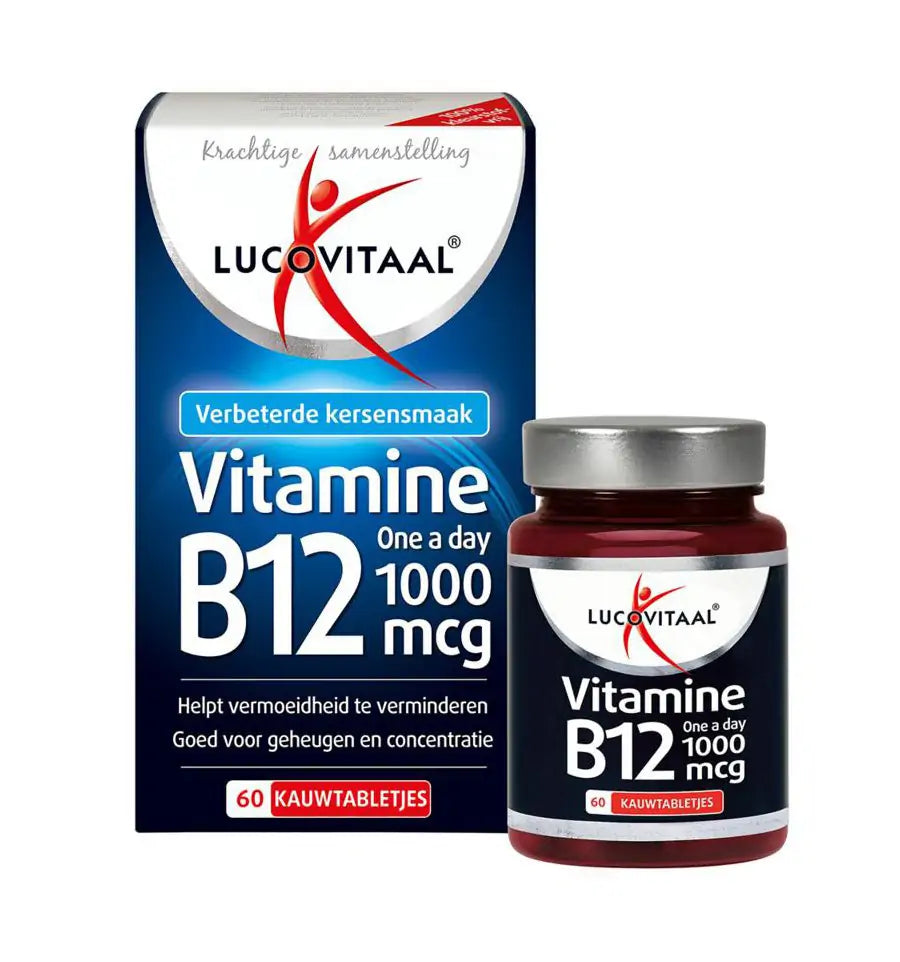 Lucovitaal Vitamine B12 1000 mcg 60 kauwtabletten