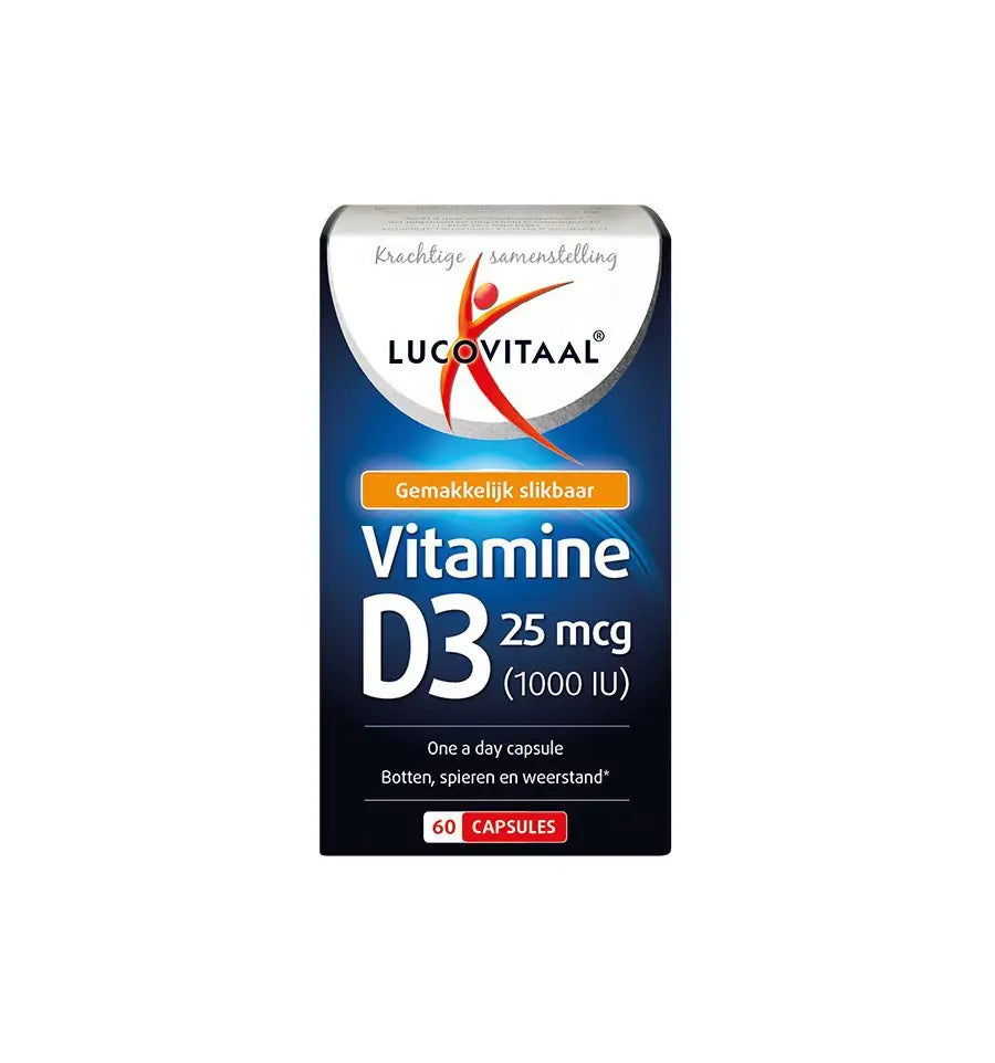 Lucovitaal Vitamine D3 25 mcg 60 capsules