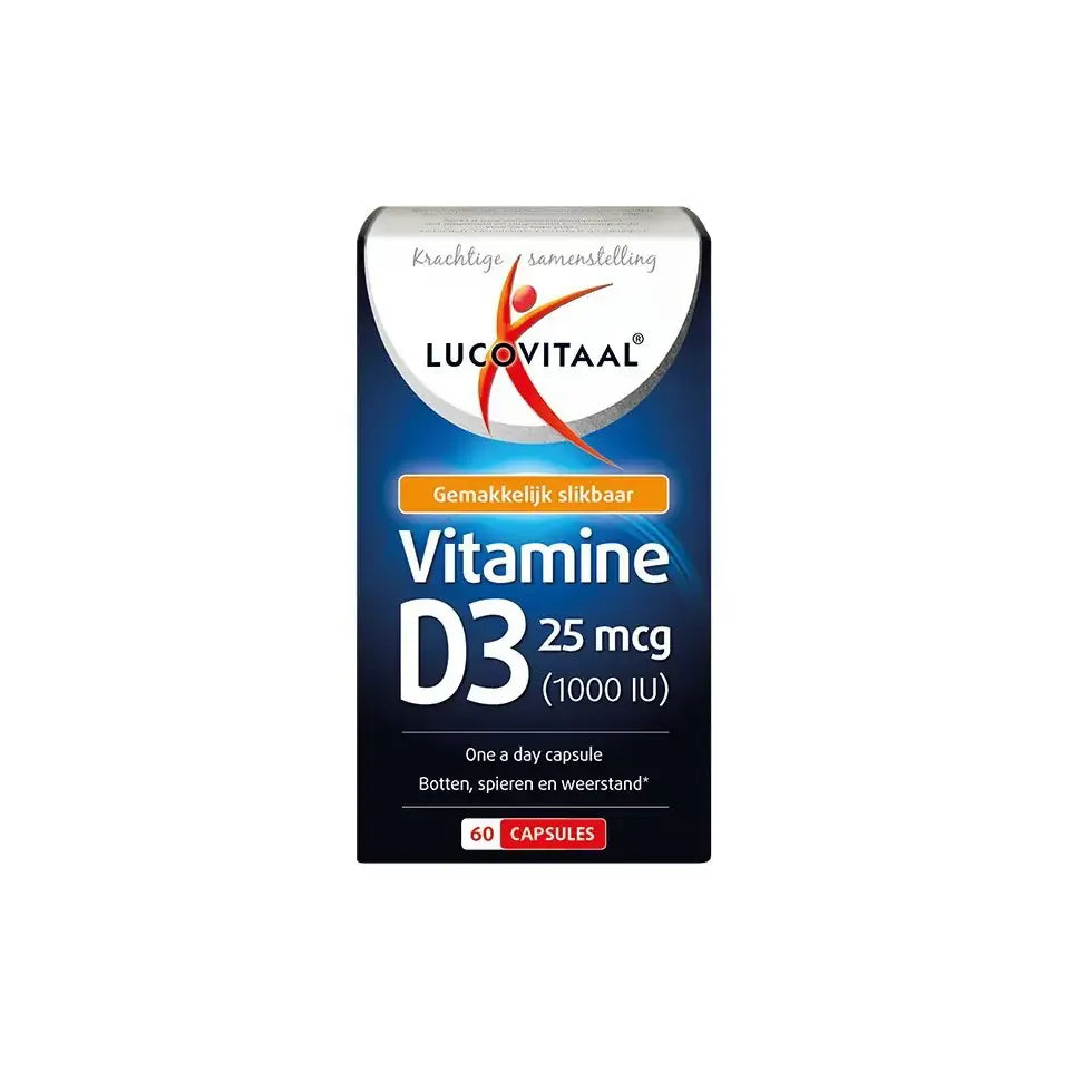 Lucovitaal Vitamine D3 25 mcg 60 capsules