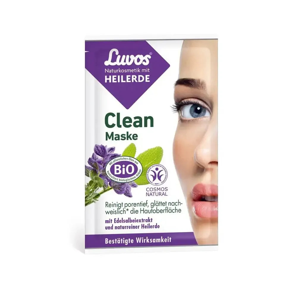 Luvos Crememasker clean 7.5 ml 2 sachets