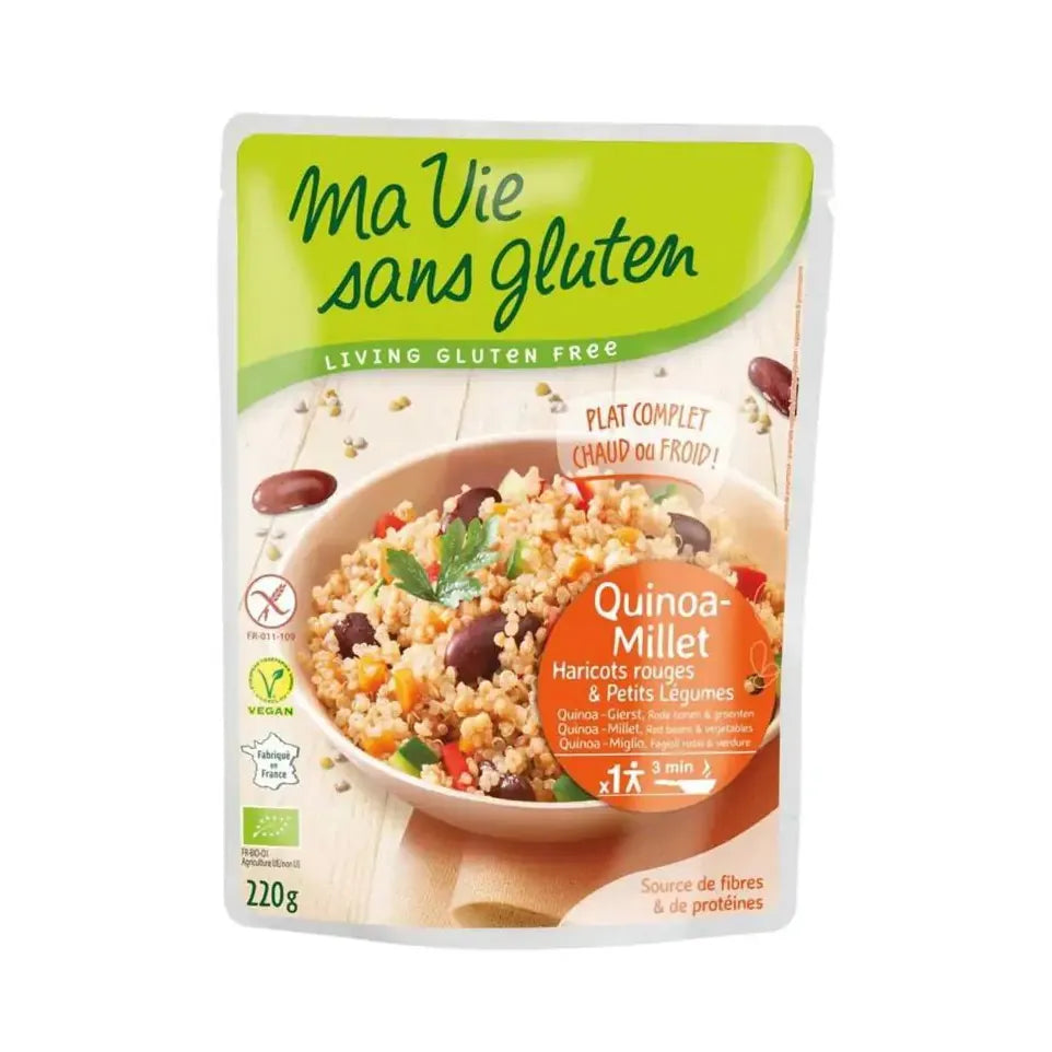 Ma Vie Sans Gluten Quinoa gierst rode bonen & groente 220 gram