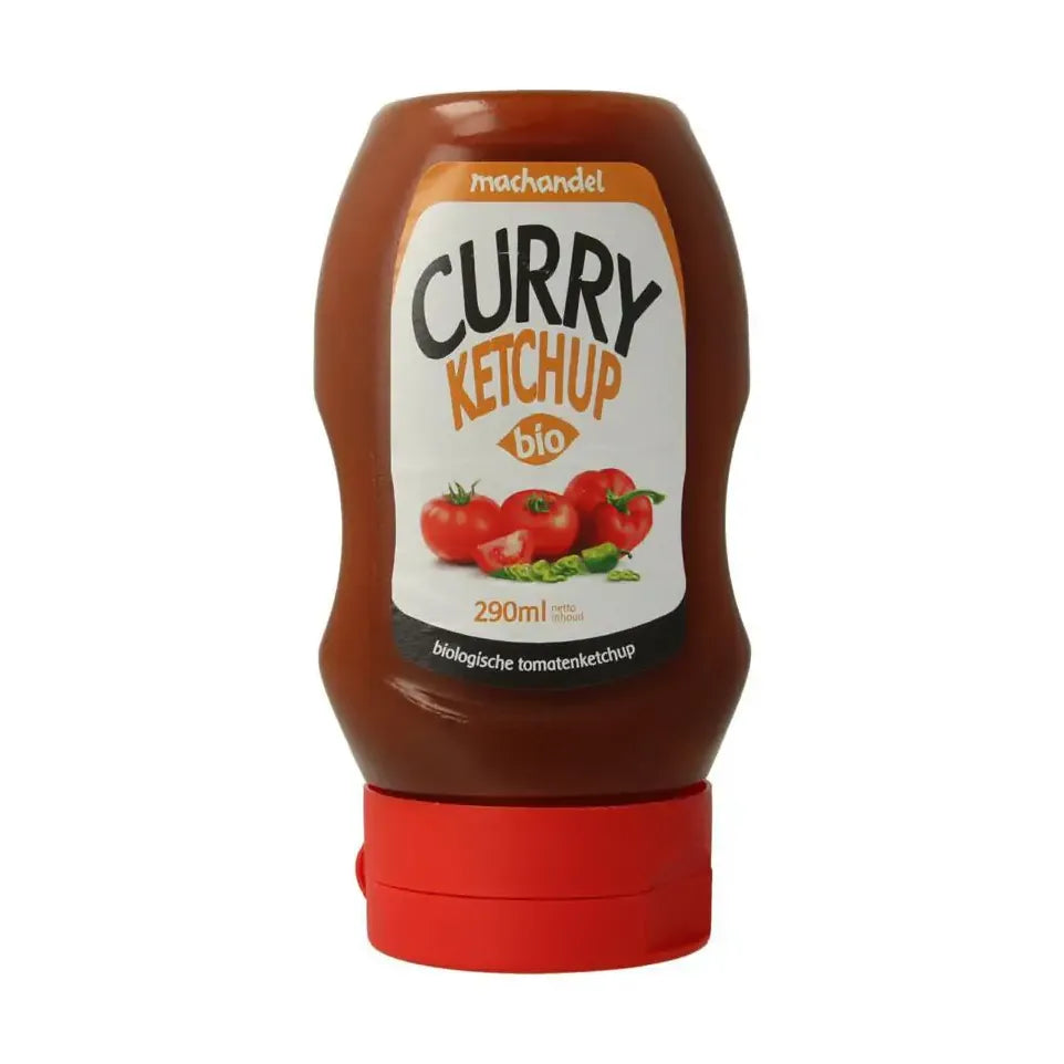 Machandel Curry ketchup fles 290 gram