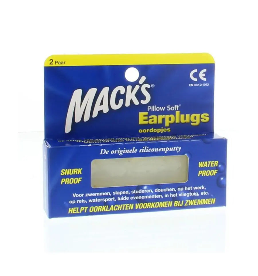 Macks Earplugs 4 stuks
