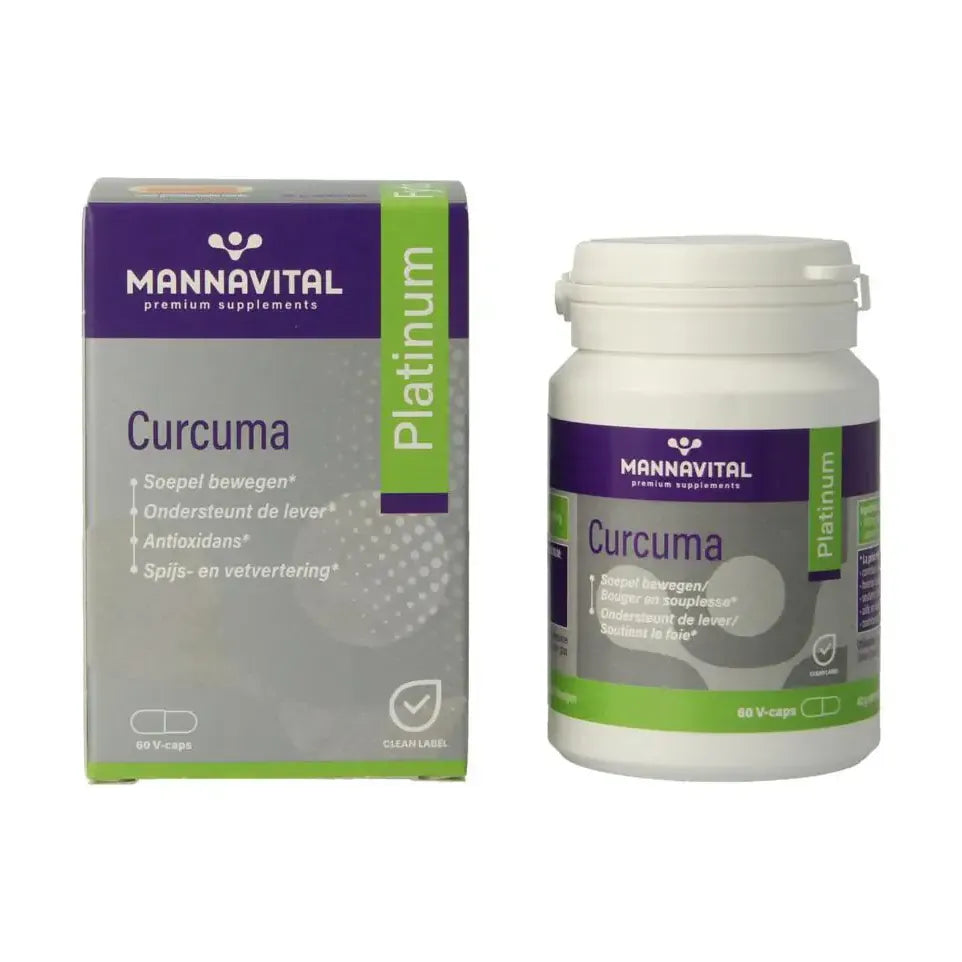 Mannavital Curcuma platinum 60 vcaps