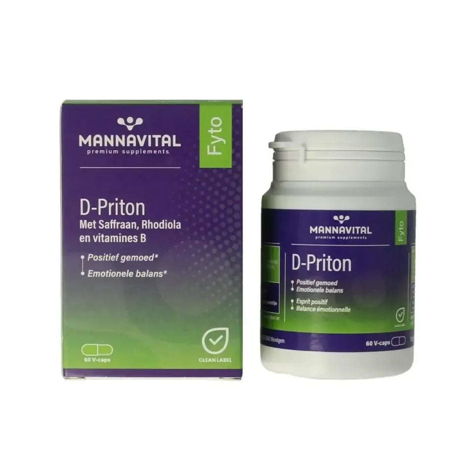 Mannavital D-priton 60 capsules