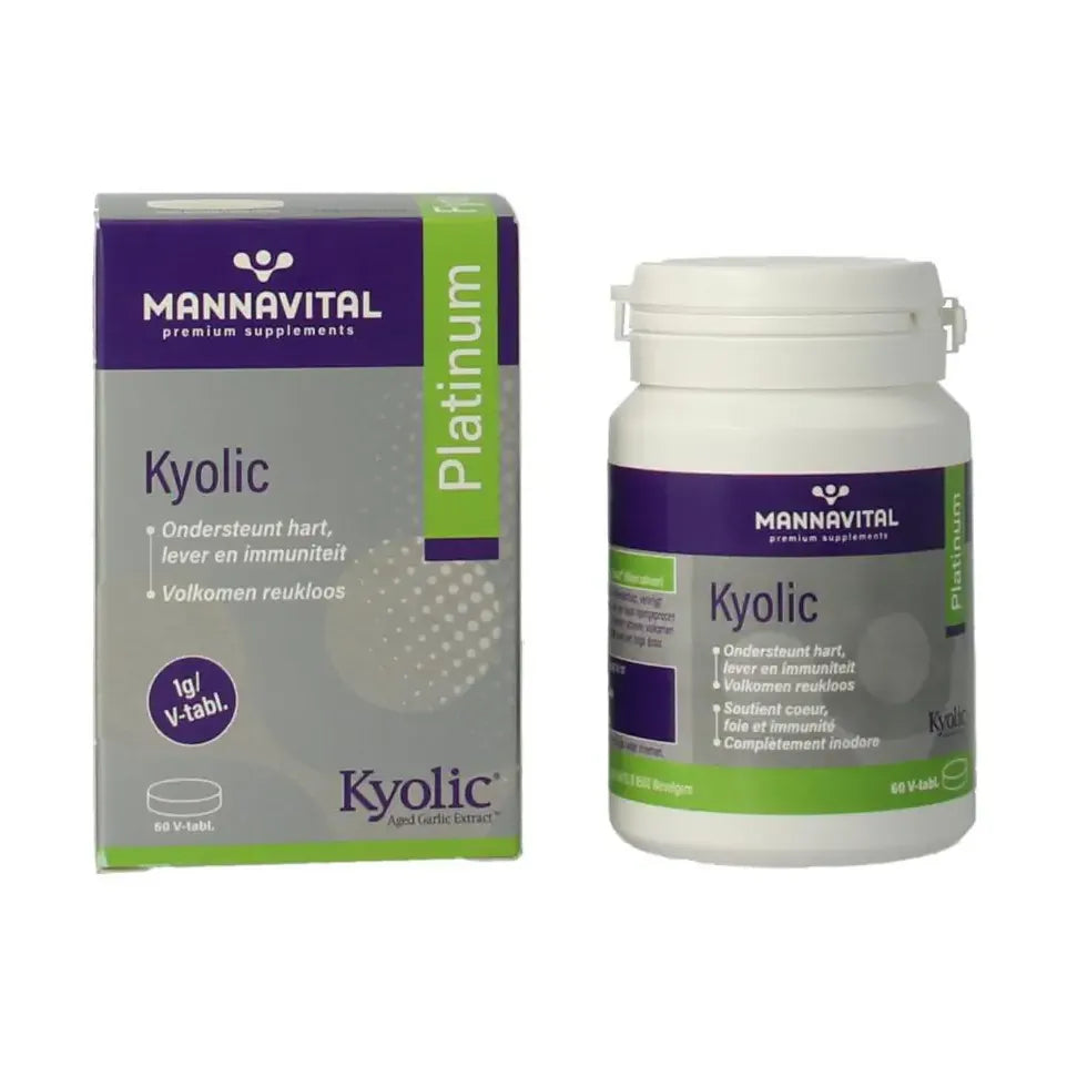 Mannavital Kyolic platinum 60 tabletten
