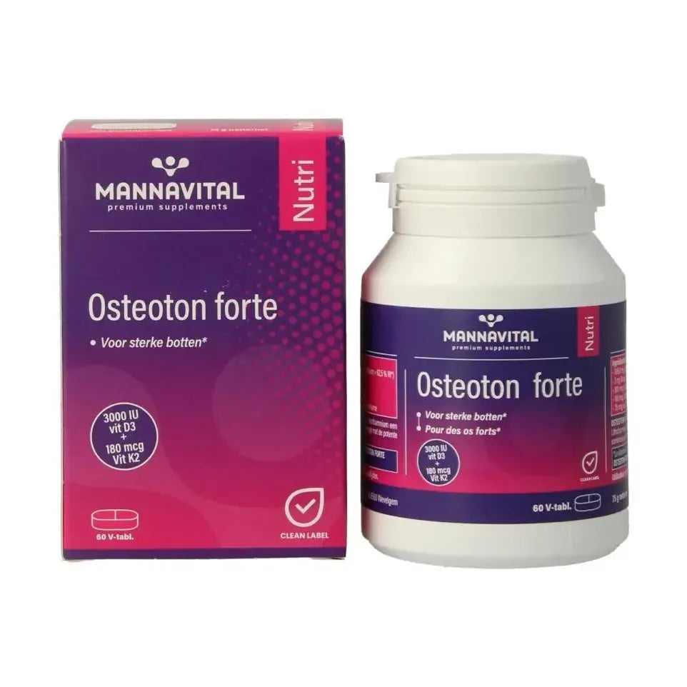 Mannavital Osteoton forte 60 tabletten