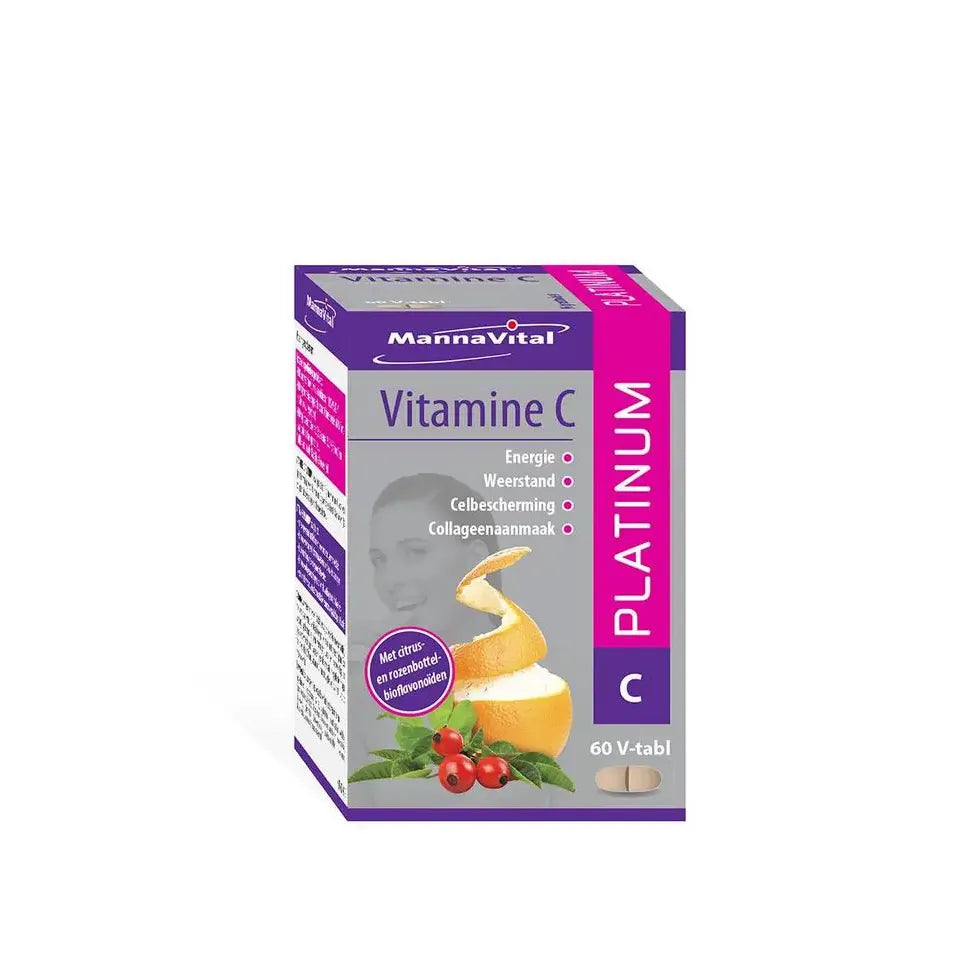 Mannavital Vitamine C platinum 60 tabletten