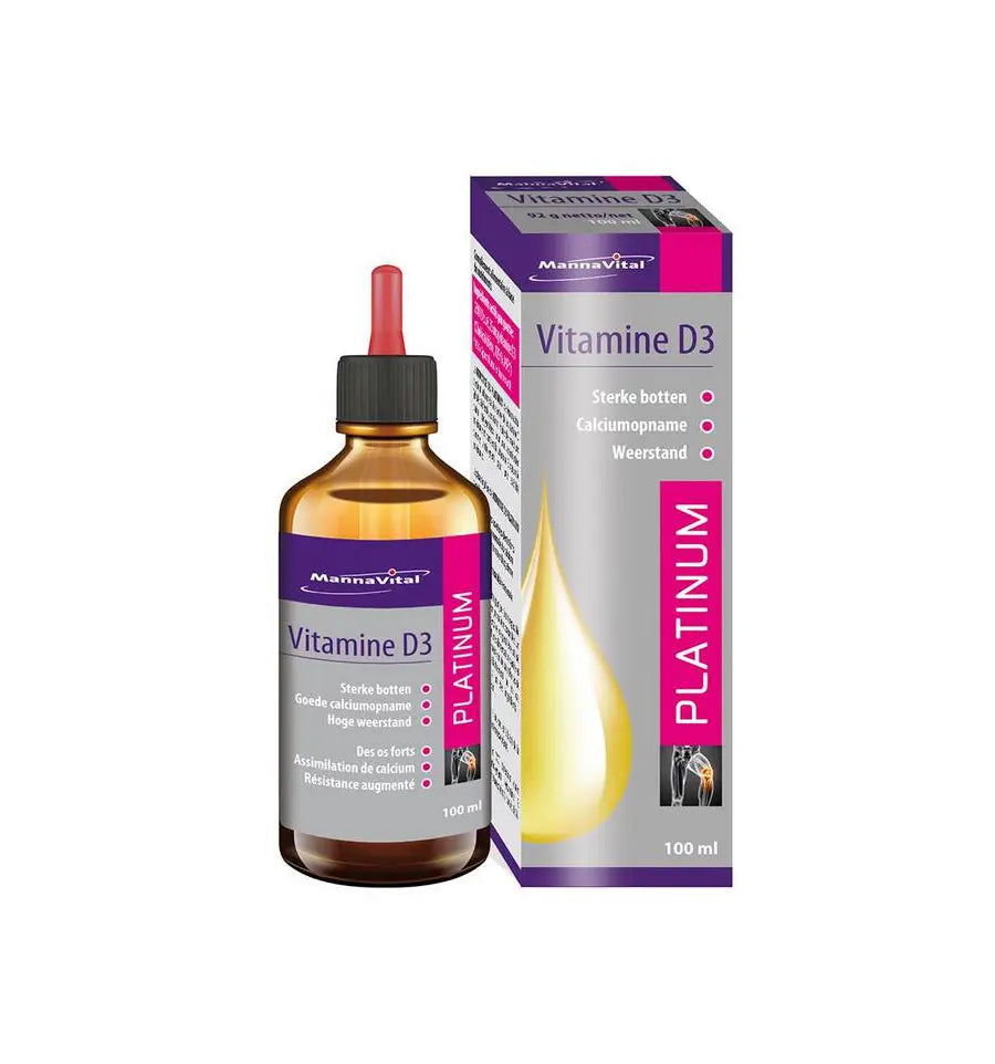 Mannavital Vitamine D3 platinum 100 ml