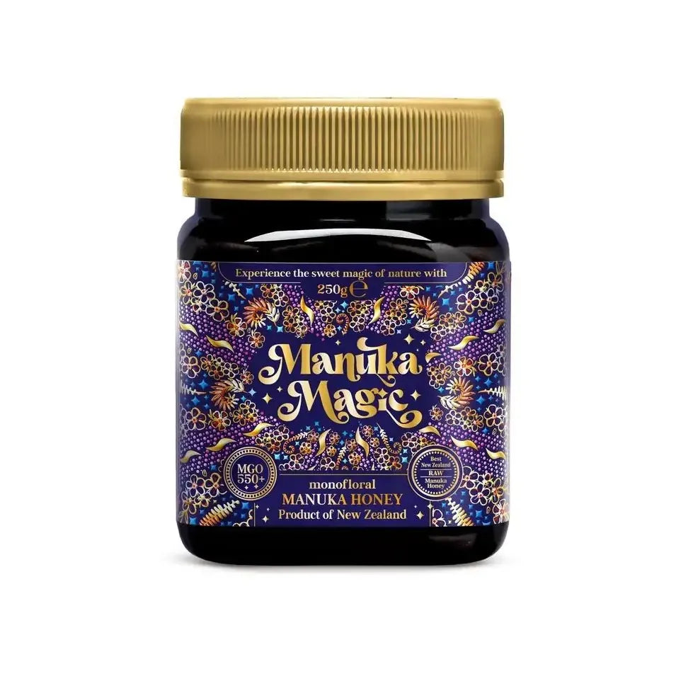 Manuka Magic Manuka honing MGO 550+ 250 gram