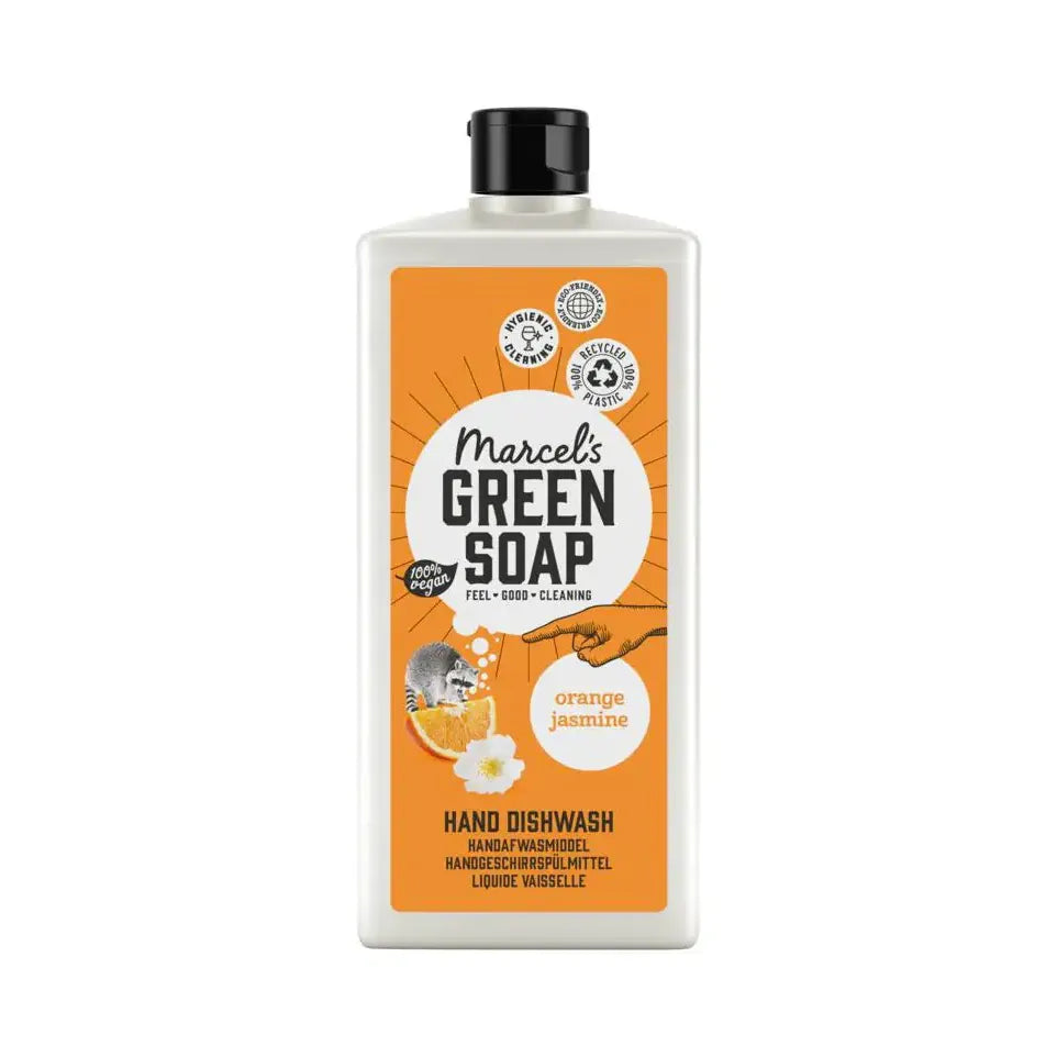 Marcels Green Soap Afwasmiddel sinaasappel & jasmijn 500 ml