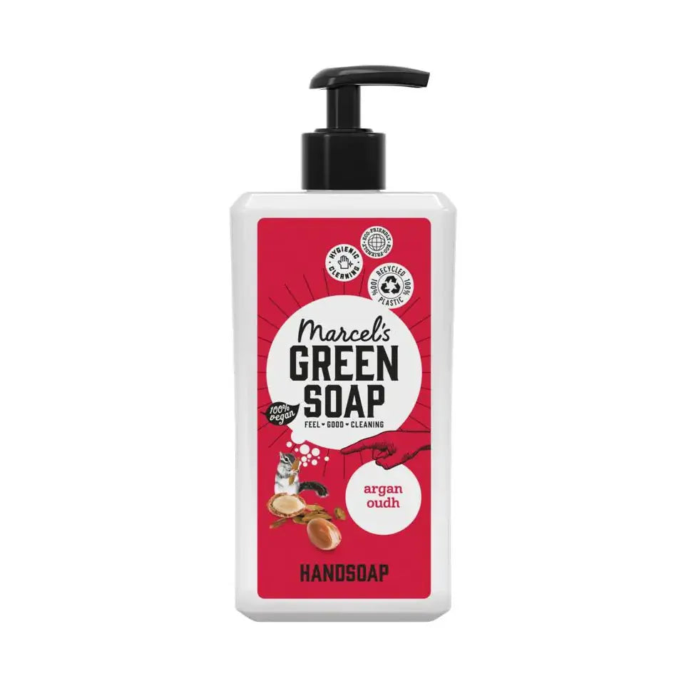 Marcels Green Soap Handzeep argan & oudh 500 ml