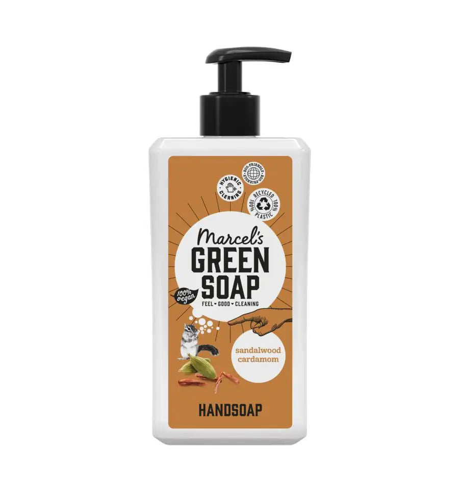 Marcels Green Soap Handzeep sandelhout & kardemom 500 ml