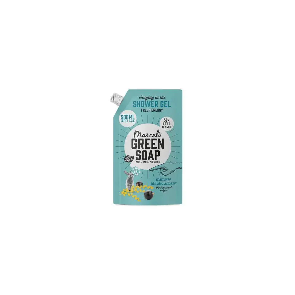Marcels Green Soap showergel mimosa& bl curr nav 500 ml