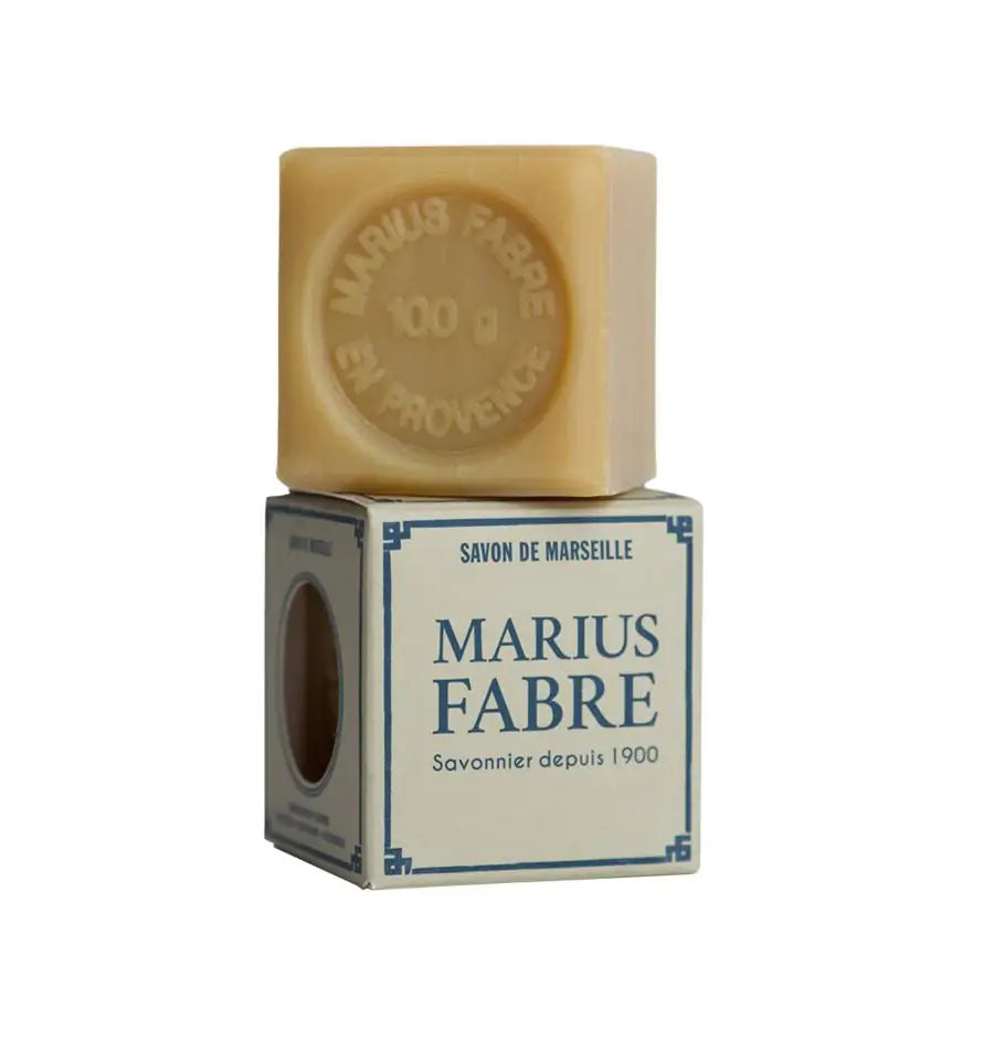 Marius Fabre Savon Marseille zeep in doos blanc 100 gram