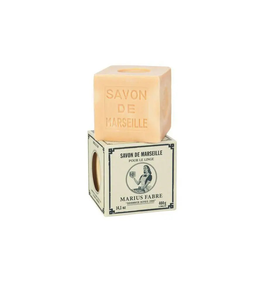 Marius Fabre Savon Marseille zeep in doos blanc 400 gram