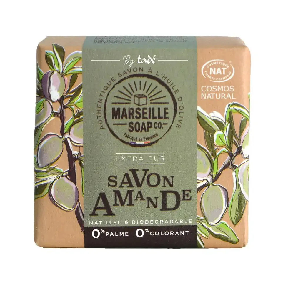 Marseille Soap Amandelzeep natural 100 gram