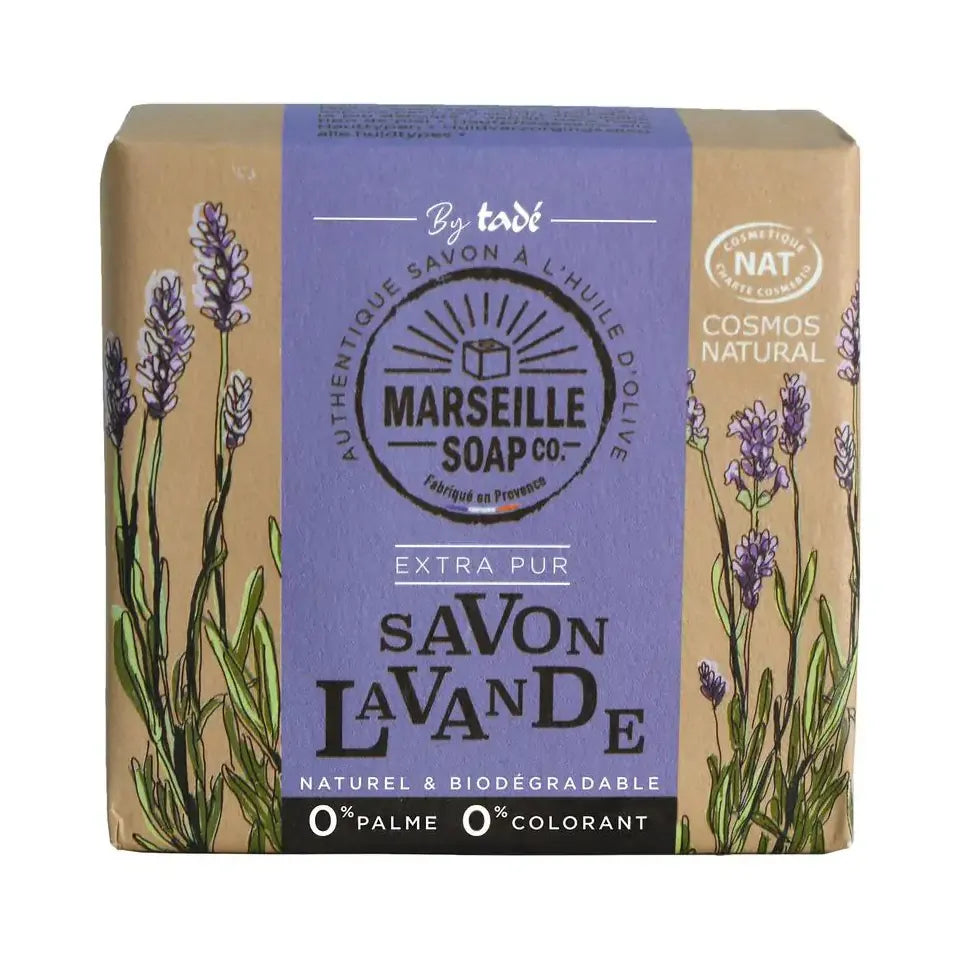 Marseille Soap Lavendelzeep nat 100 gram
