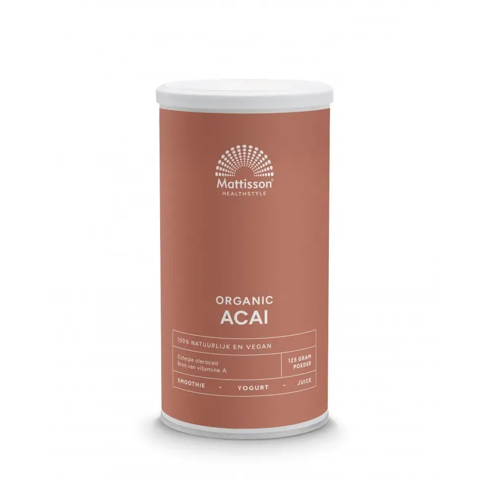 Mattisson Biologische Acai poeder 125 gram
