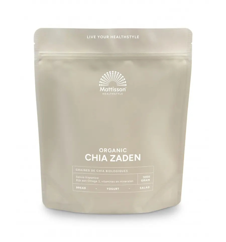 Mattisson Biologische Chia Zaad Raw 1 kg