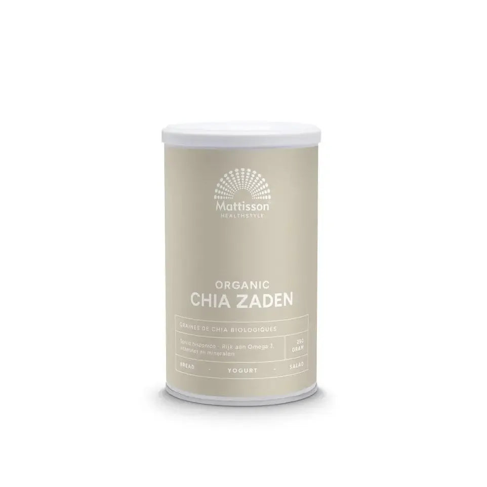 Mattisson Biologische Chia Zaad Raw 250 gram