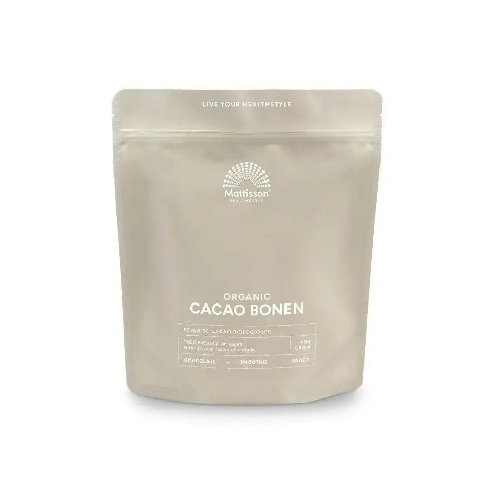 Mattisson Cacao bonen raw 450 gram