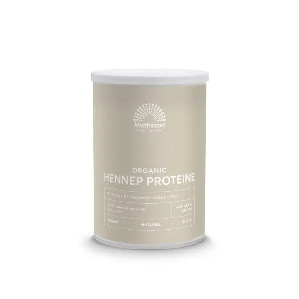 Mattisson Biologische Hennep Proteïne 400 gram