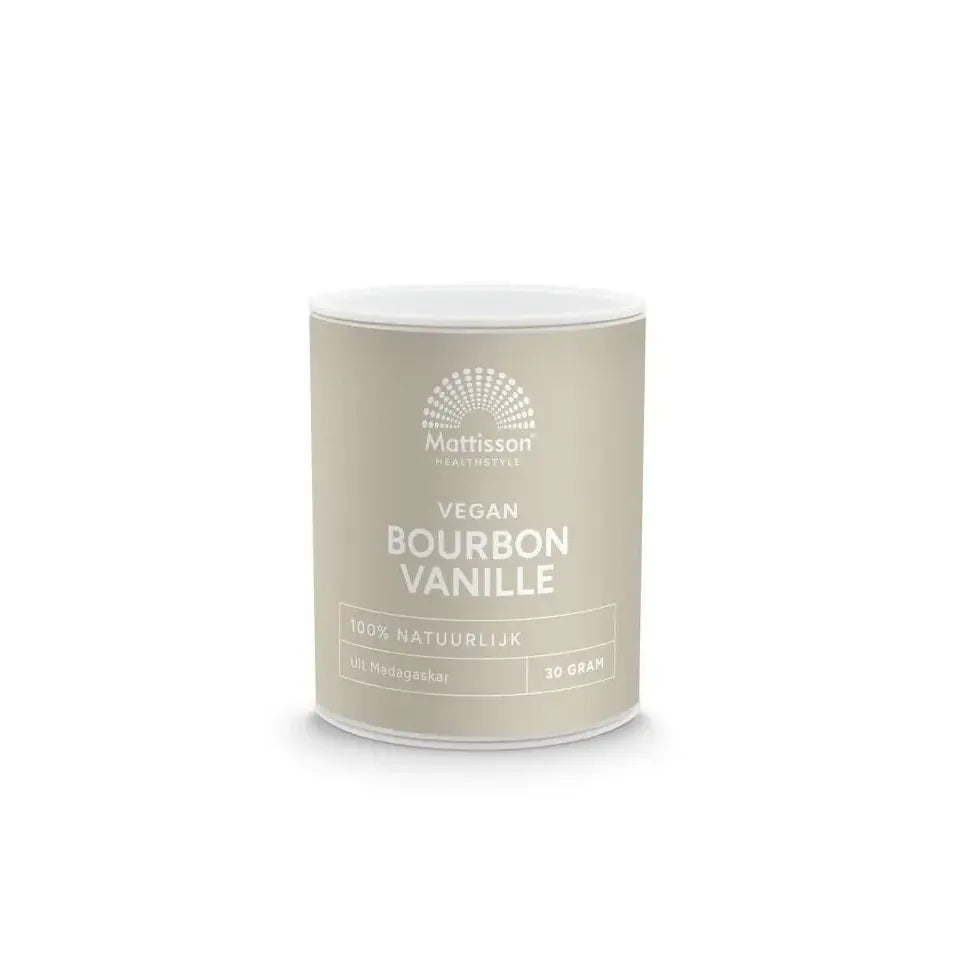Mattisson Bourbon Vanille poeder 30 gram