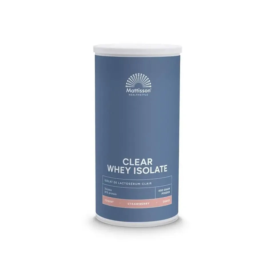 Mattisson Clear whey isolate strawberry 400 gram