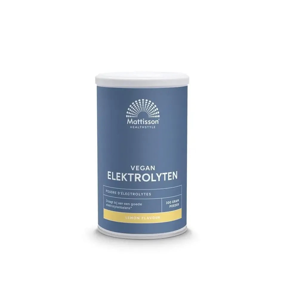 Mattisson Elektrolyten Poeder Lemon 300 gram