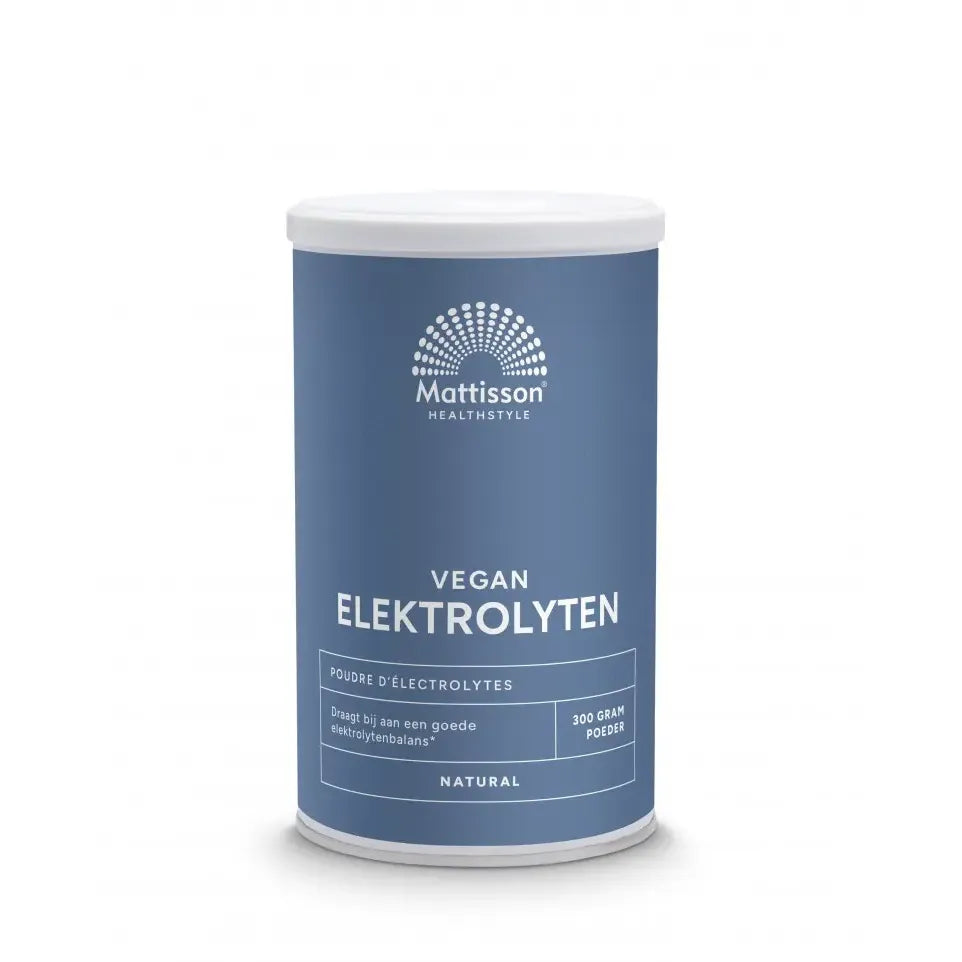 Mattisson Elektrolyten poeder naturel vegan 300 gram
