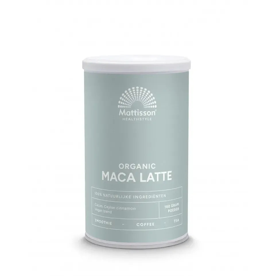 Mattisson Biologische Maca Latte Cacao Kaneel 160 gram