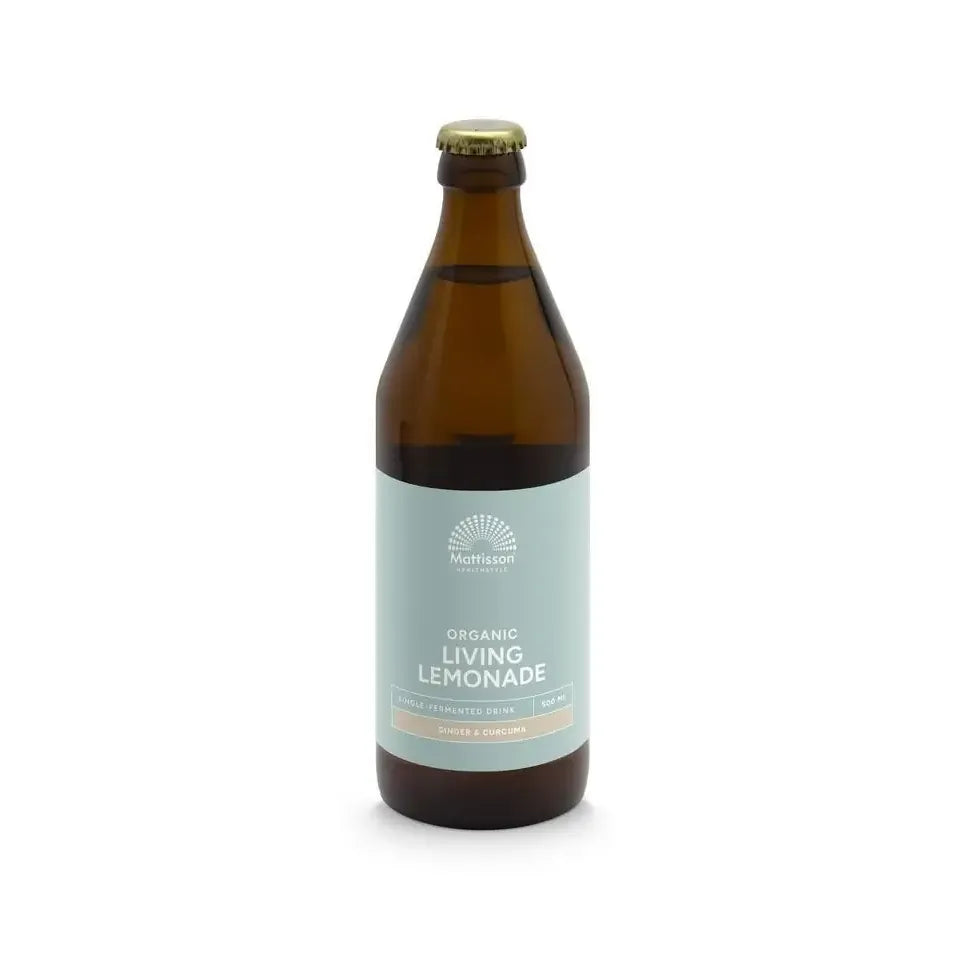 Mattisson Biologische Living Lemonade Gember & Kurkuma 500 ml