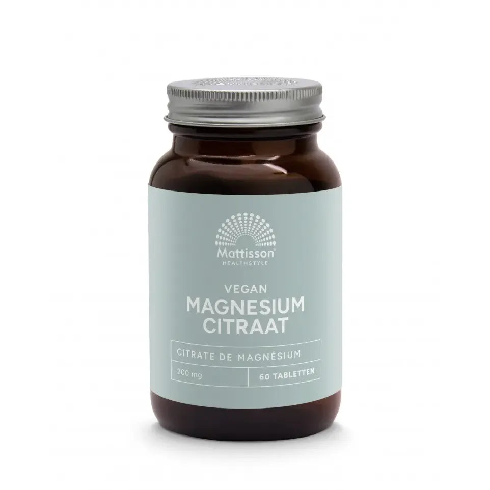 Mattisson Magnesium Citraat 60 tabletten