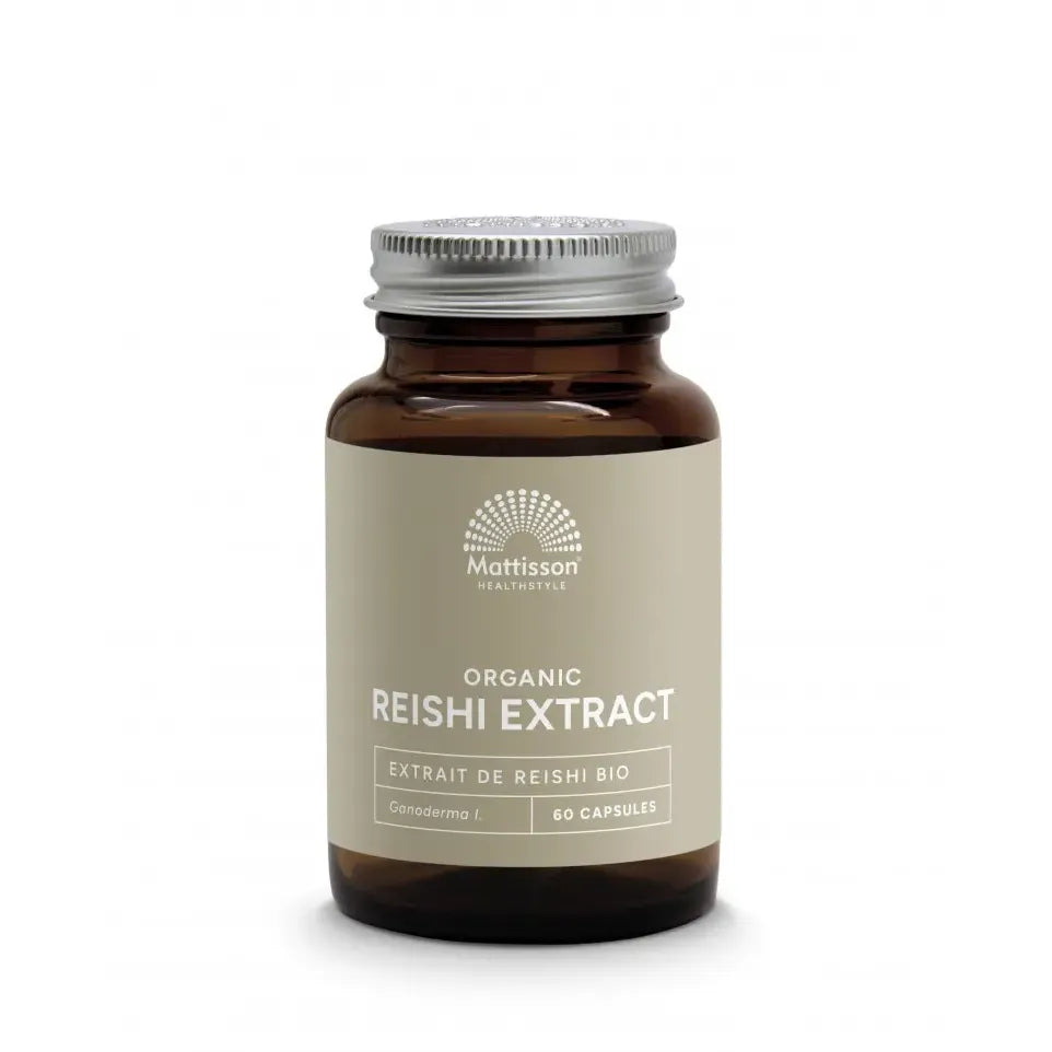 Mattisson Biologisch Reishi Extract 60 capsules