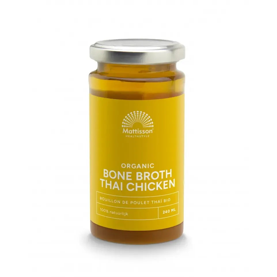 Mattisson Biologische Thai Chicken Bone Broth 240 ml