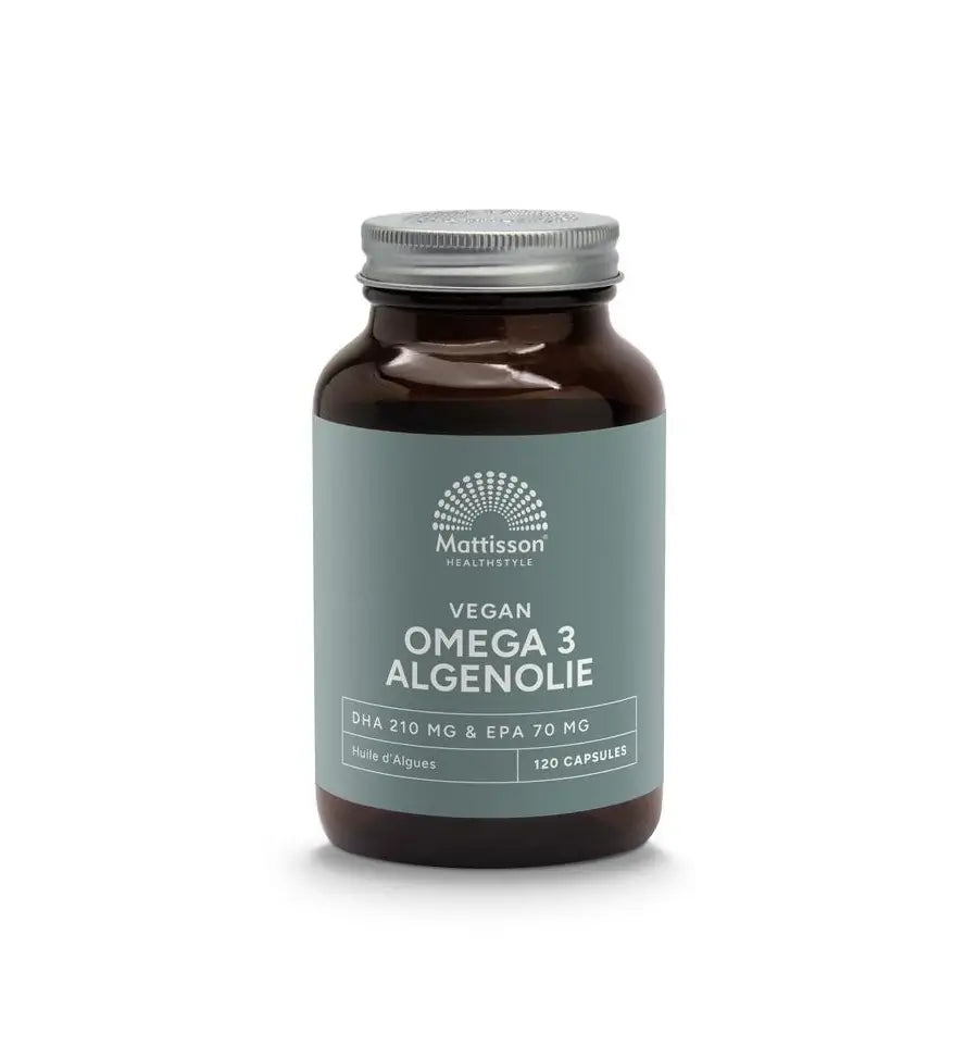 Mattisson Algenolie DHA 210 mg & EPA 70 mg 120 vcaps