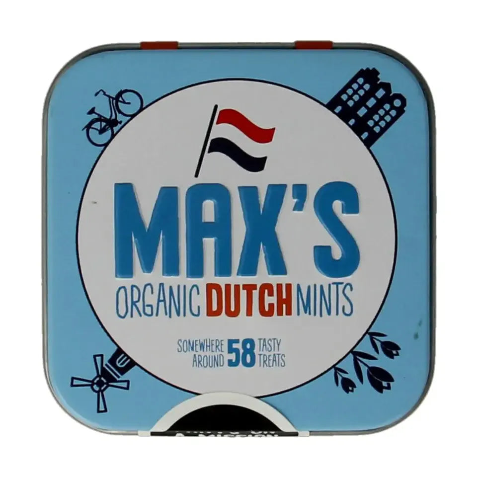 Max Mints Dutch blikje vierkant 35 gram