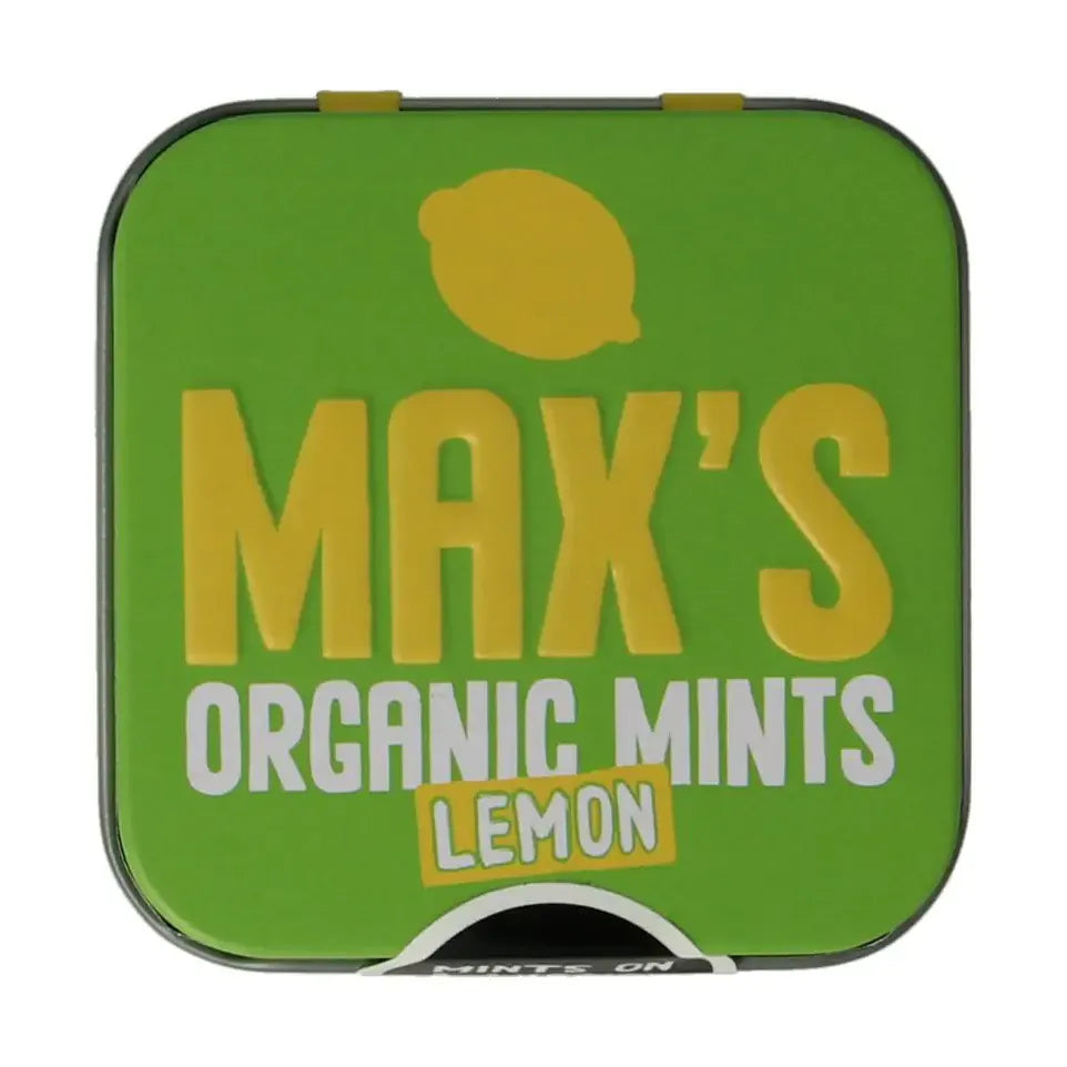 Max Mints Lemon blikje vierkant 35 gram