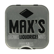 Max Mints Liguorice blikje vierkant 35 gram