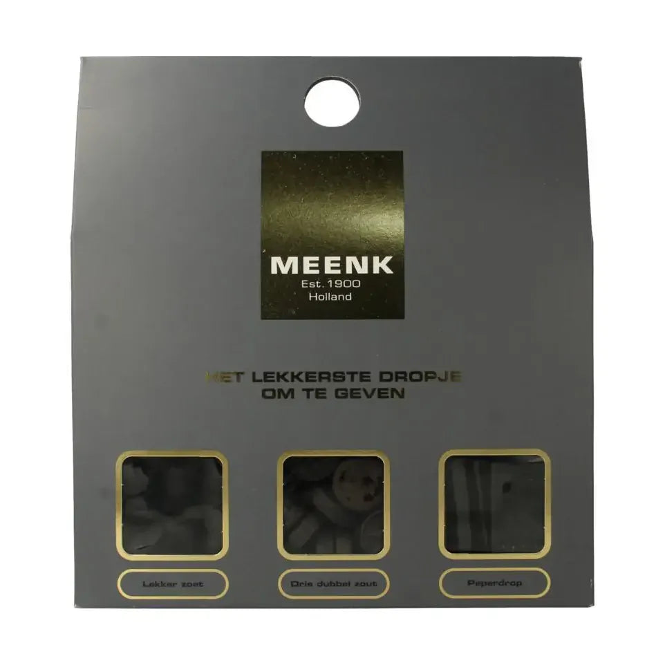 Meenk cadeau zoet, zout, peperig 4 stuks